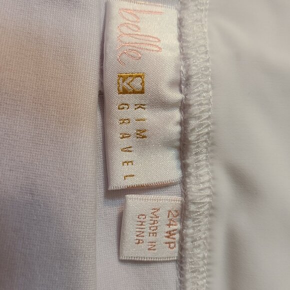 Belle by Kim Gravel Petite Ponte 5 Pocket Slim Cropped Pants - Picture 3 of 3